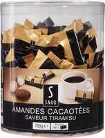 Amandes cacaotées saveur tiramisu