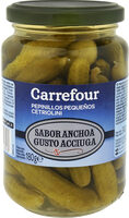 Pepinillo sabor anchoa