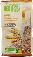 Muesli 5 céréales nature