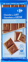 Chocolat au lait fourrage au lait
