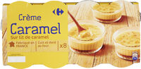 CREME Caramel Cuite et dorée au four