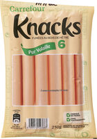 Knacks pur volaille
