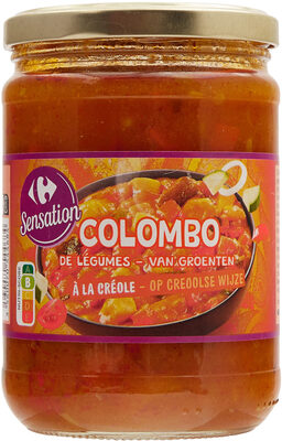 Colombo de légumes à la créole