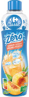Zéro sucres* Saveur Pêche