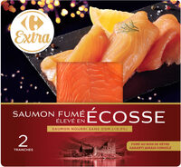 Saumon fumé élevé en écosse