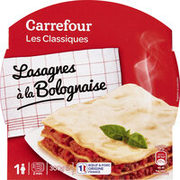 Lasagnes à la Bolognaise