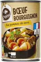 Bœuf bourguignon aux pommes de terre