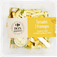 SALAD' PASTA 3 Fromages Emmental, mimolette, fourme d'Ambert
