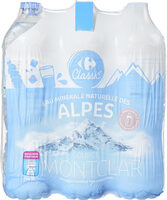 Eau minerale naturelle des alpes