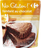 Fondant au chocolat sans gluten