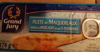 Filets de maquereaux sauce au Muscadet et aux 5 aromates