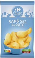 Chips sans sel ajouté
