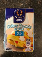 Crème liquide légère (12% Mat. Gr.)