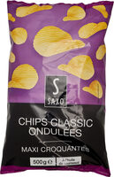 Chips Classic Ondulées