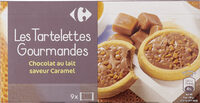 Tartelettes gourmandes Chocolat au lait saveur caramel