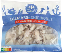 Chipirón troceado