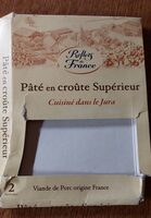 Pâte en croûte supérieur  cuisiné dans le Jura