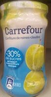 Confiture de reines-claudes -30 % de sucres
