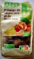 Mélange de raisins secs et de fruits secs