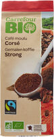 Café moulu corsé