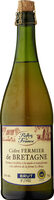 Cidre ARTISANAL de Bretagne IGP Brut Cidrerie artisanale Les Celliers de l'Odet
