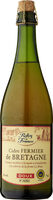 Cidre ARTISANAL de Bretagne IGP Doux Cidrerie artisanale Les Celliers de l'Odet