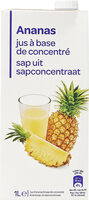 Ananas Jus à base de concentré