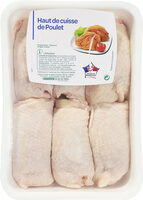 Haut de cuisse de poulet avec portion de dos