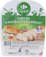 Émincés d'aiguillettes de poulet