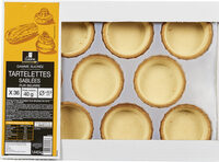 Gamme sucrée Tartelettes sablées Pur beurre