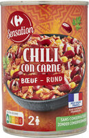 Chili con carne Bœuf