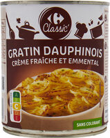Gratin dauphinois à la crème fraîche