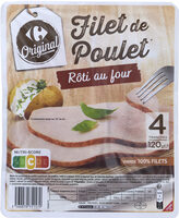 Filet de Poulet Rôti au four