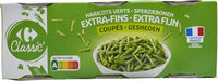Haricots verts extra-fins coupés