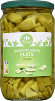 Haricots verts plats Coupés