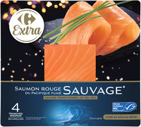 Saumon rouge du Pacifique fumé Sauvage*
