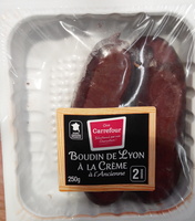 Boudin noir à l'ancienne A LA CREME
