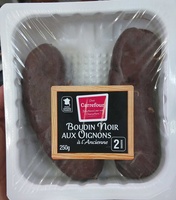 Boudin noir à l'Ancienne AUX OIGNONS