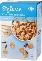Cereales con chocolate con leche