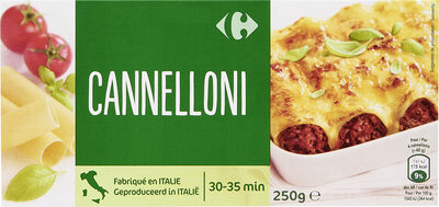 Cannelloni - Pâtes alimentaires de qualité supérieure