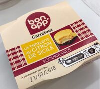 DESSERT Tartelette au citron de Sicile