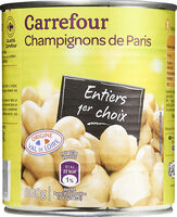 Champignons de Paris entiers