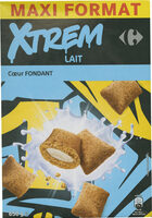 X'trem céréales coeur fondant au lait - maxi pack