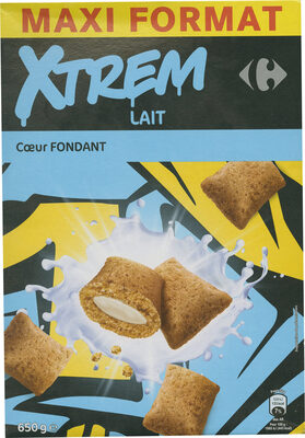 X'trem céréales coeur fondant au lait - maxi pack