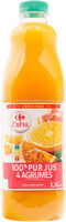 100% pur jus 4 agrumes