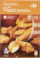 Aiguillettes de poulet panées