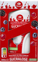 Edulcorant de table à base de sucralose