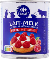 Lait concentré sucré