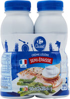 Crème légère semi-épaisse