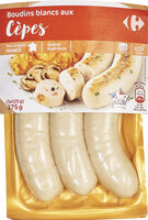 Boudins blancs aux Cèpes
